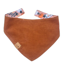 Load image into Gallery viewer, Reversible Bandana - PUMPKIN SPICE
