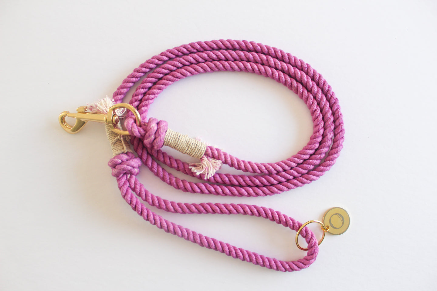 Cotton rope leash - LEXIE