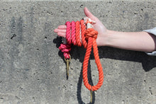 Load image into Gallery viewer, Cotton rope leash - OMBRÉ SPRITZ
